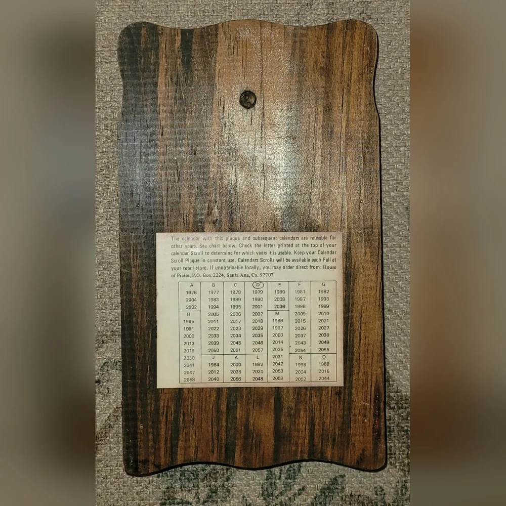 N/A vintage wooden